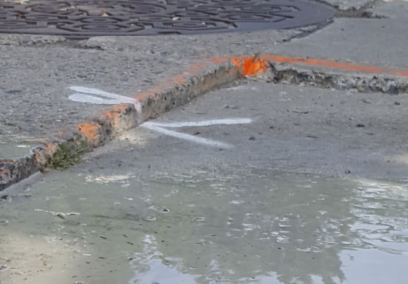concrete sidewalk assessment for repair