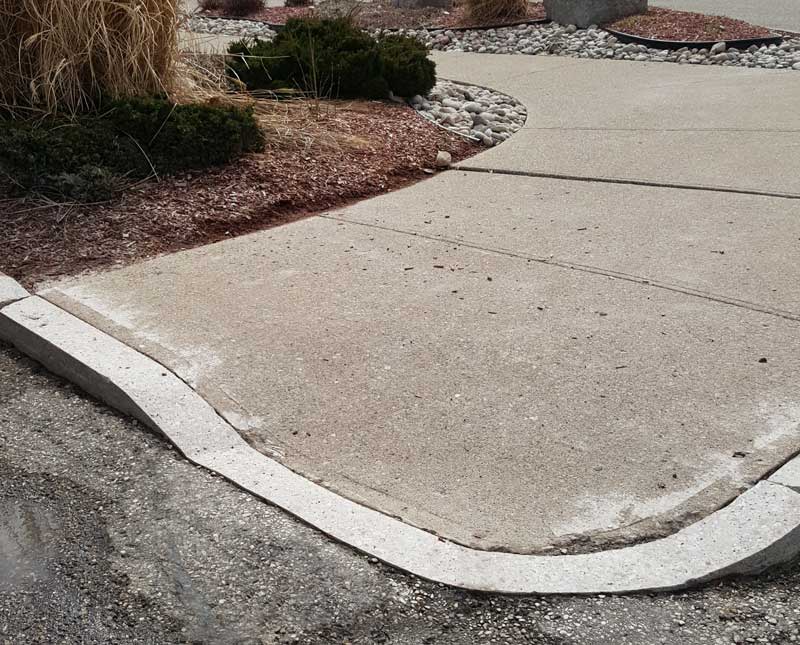 Sidewalk Curb Repair